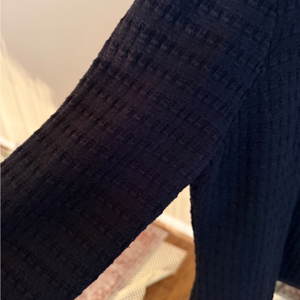 Ruby Rd Black Beaded Embellished Button Front Jac… - image 7